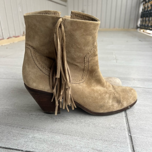 Sam Edelman Fringe Booties - Picture 4 of 8